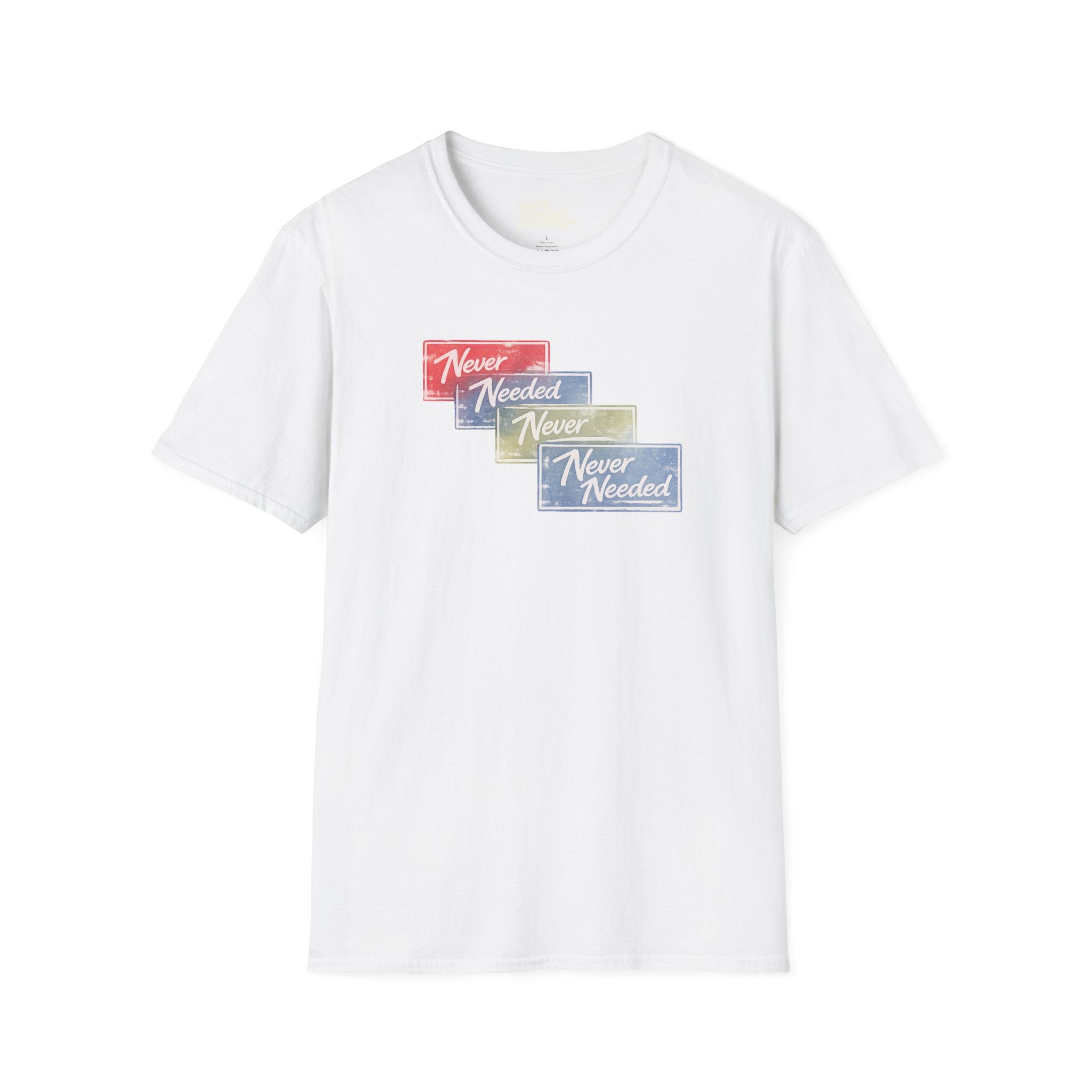 Never Needed Company™ Stamp Stack Tee