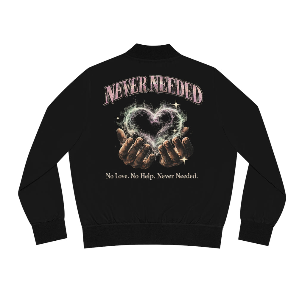 Never Needed Statement Jacket — Love Edition