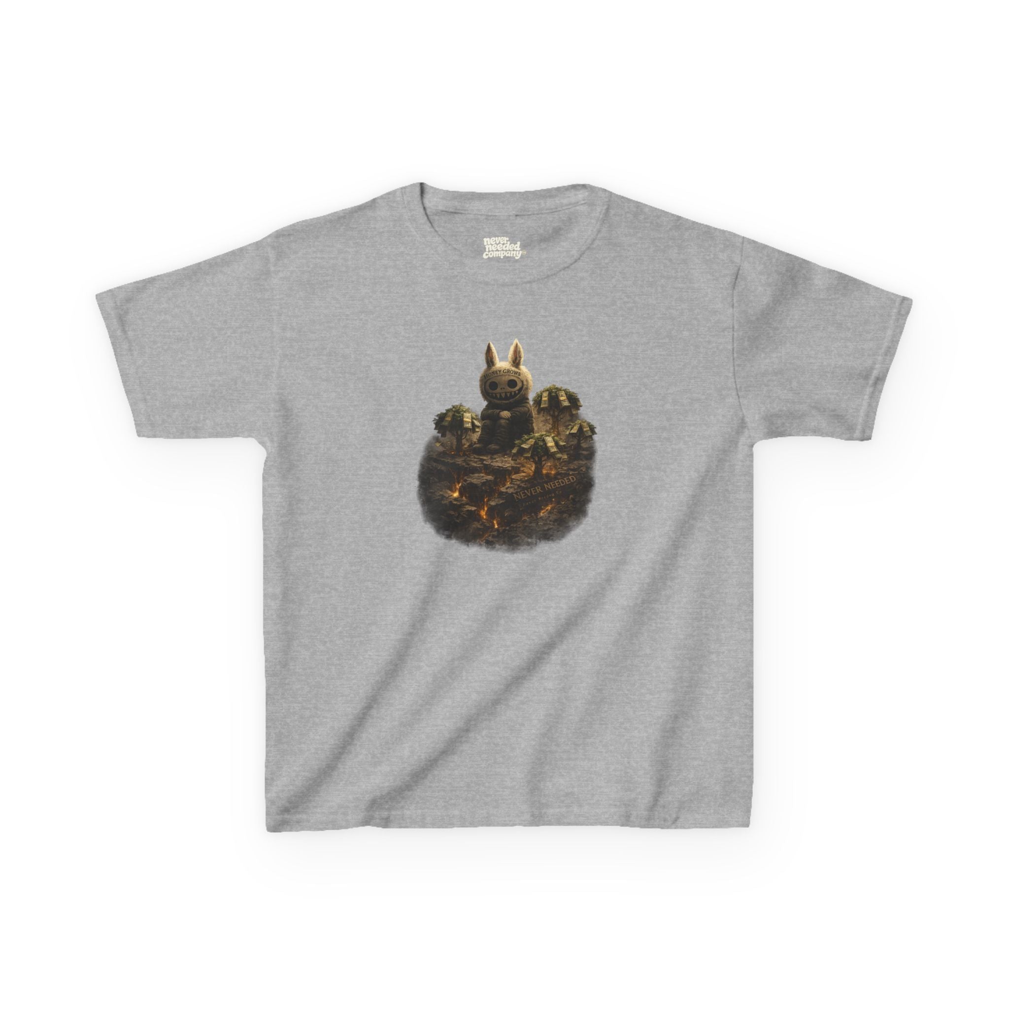 Never Needed — Money Grows Mini Tee