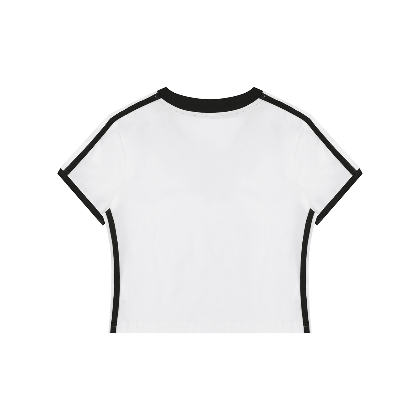 Never Needed V-Neck Crop Tee | No Co.