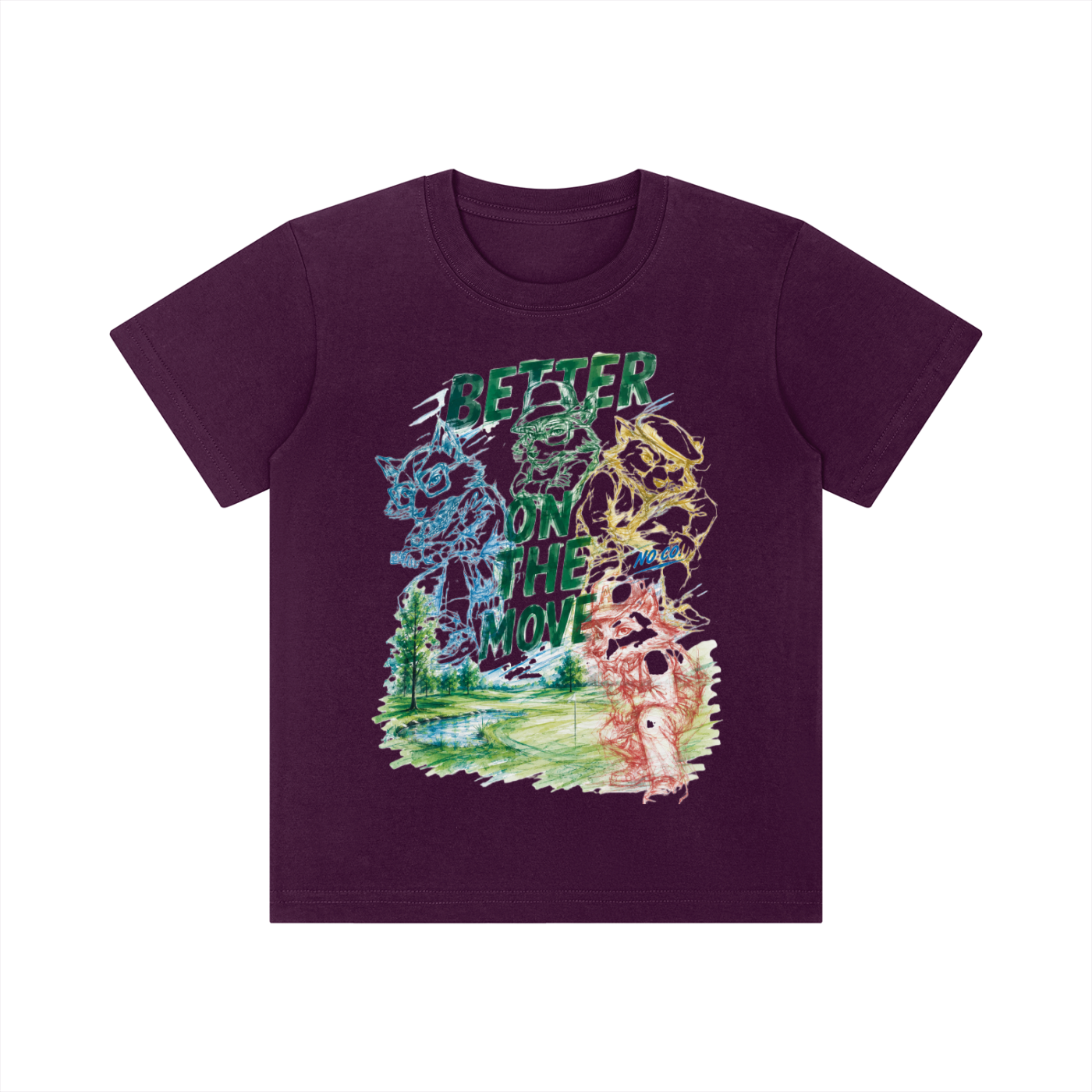 Better on the Move Youth Tee | Never Needed Company Kids