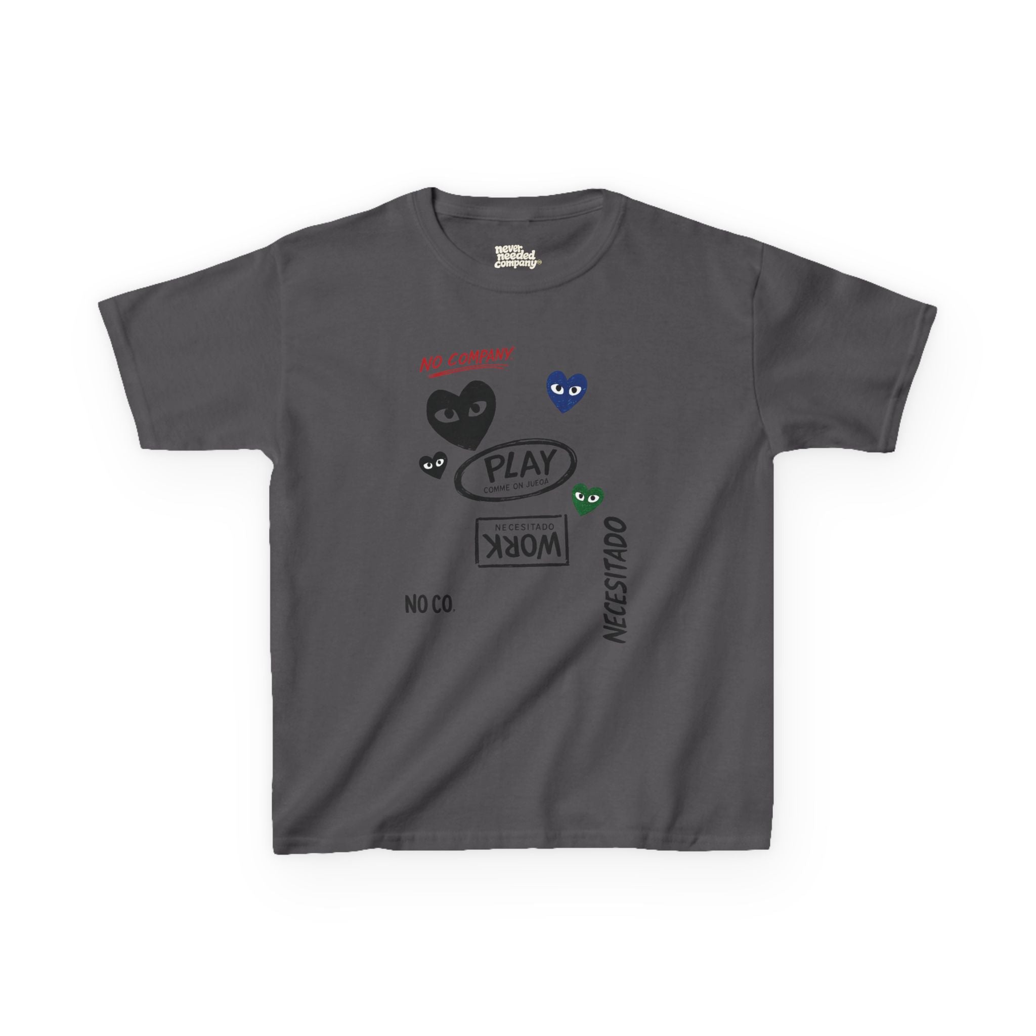 No Company™ Youth Tee — Play / Work Edition