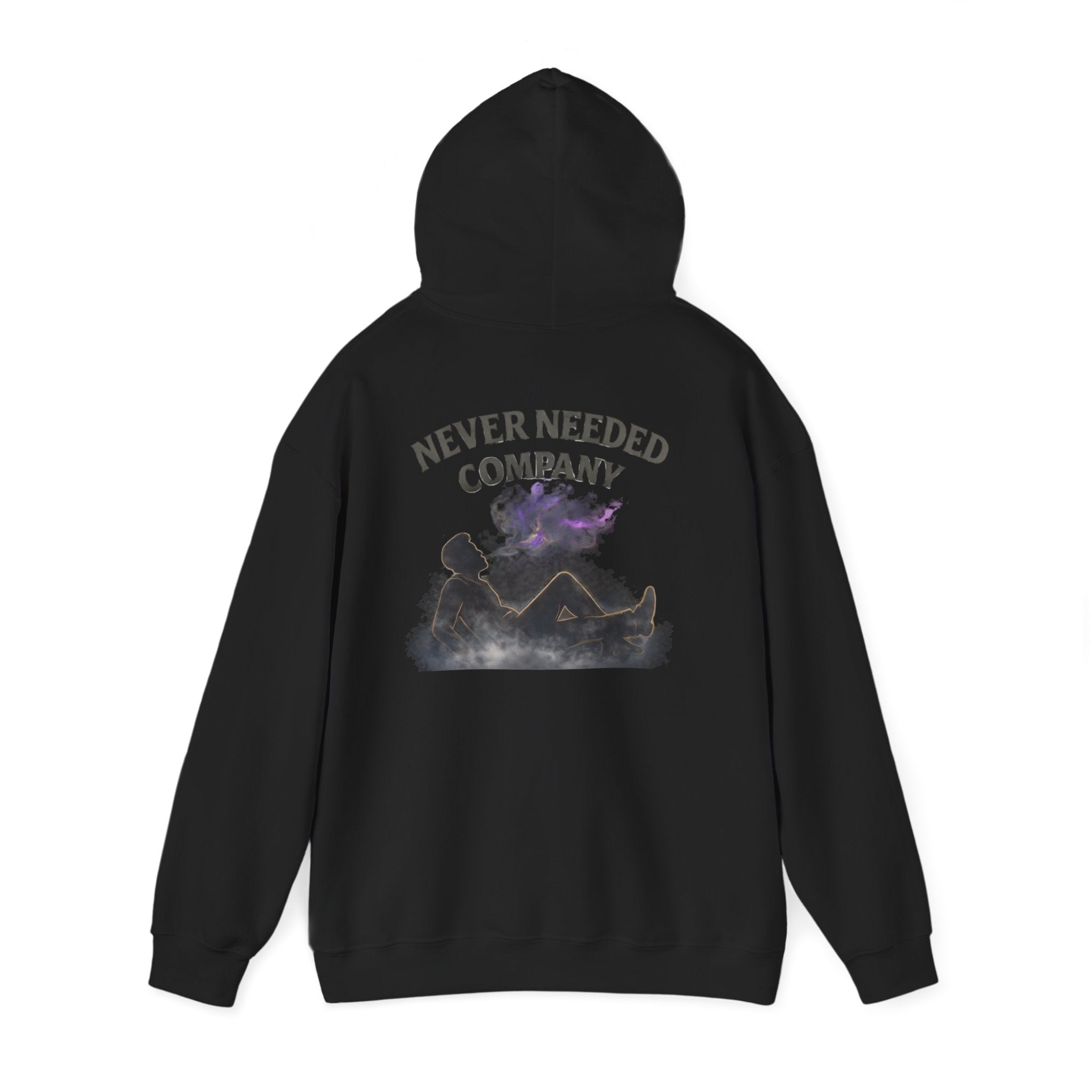 Never Needed Company – Smoke Hoodie