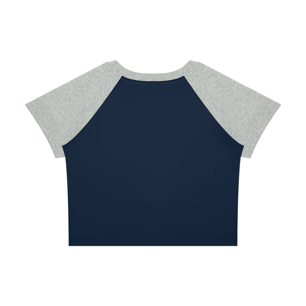 Green "Plugged" Circle Raglan Tee | Never Needed Company