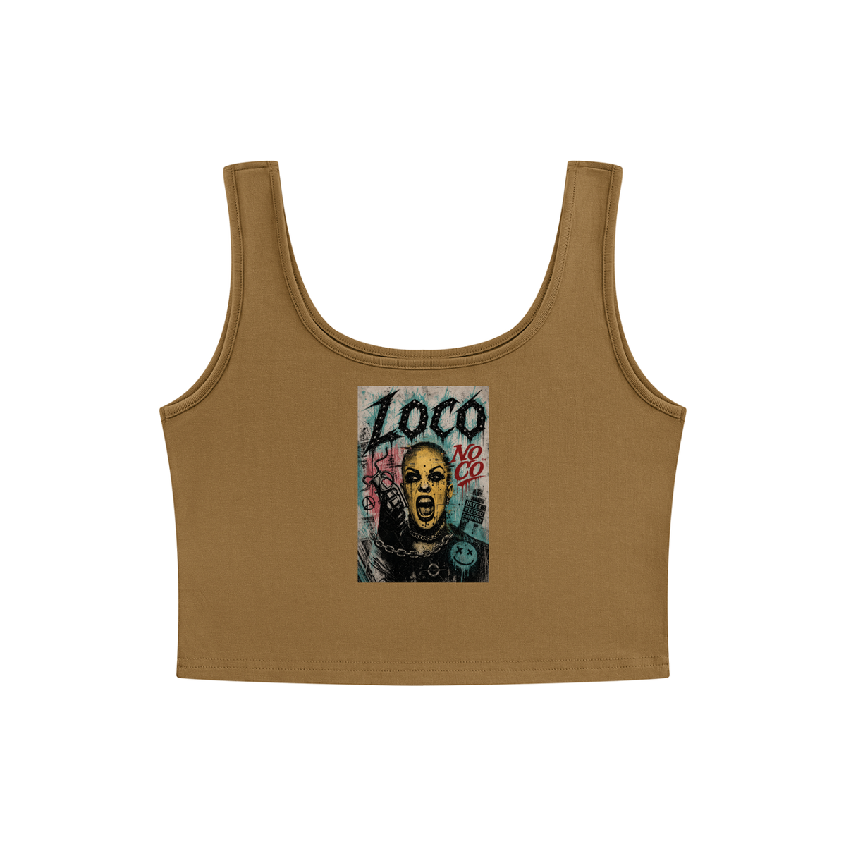 No Co. LOCO Crop Tank
