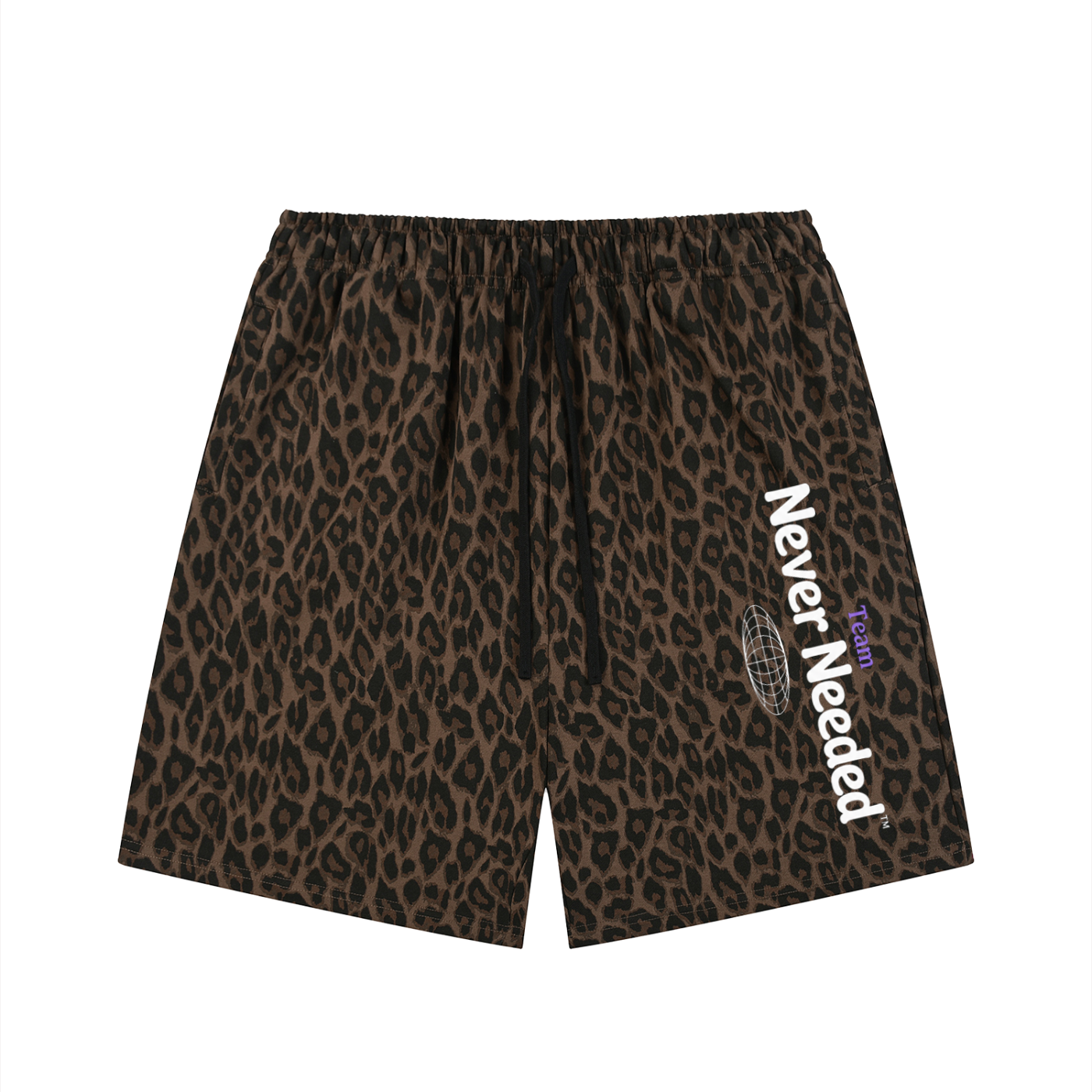 Team Never Needed Leopard Shorts