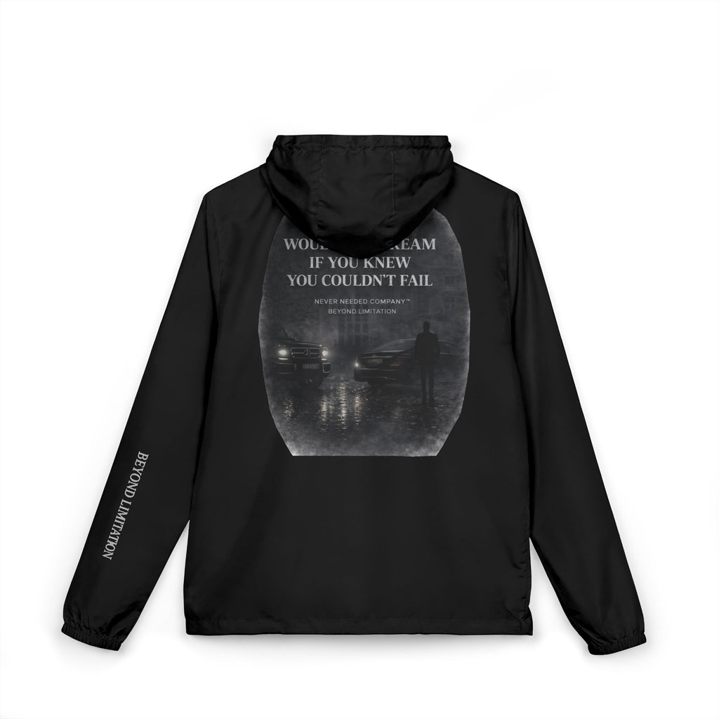 Never Needed Company™ “Beyond Limitation” Windbreaker