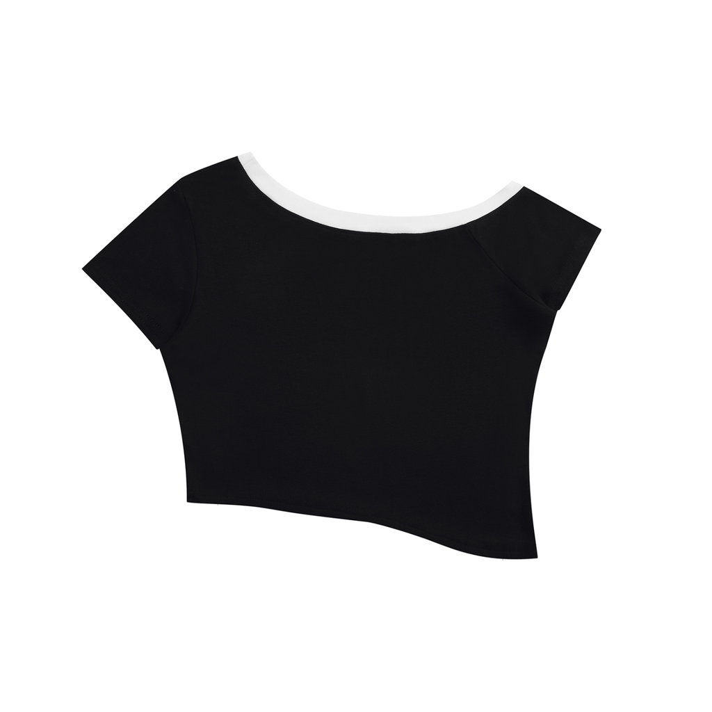 No Co. Scared Money Crop Tee
