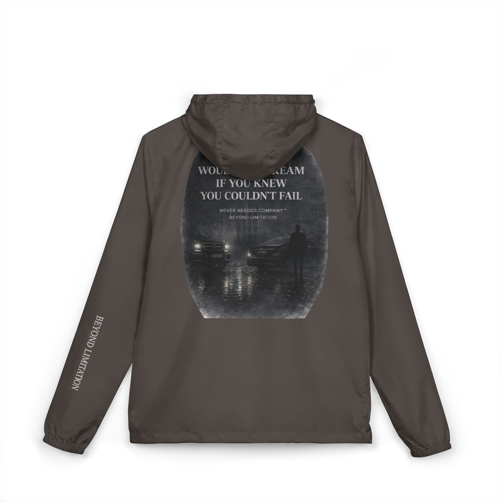 Never Needed Company™ “Beyond Limitation” Windbreaker