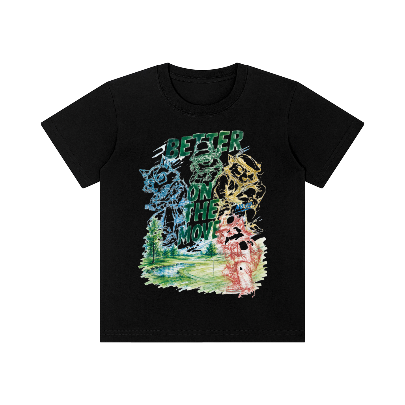 Better on the Move Youth Tee | Never Needed Company Kids
