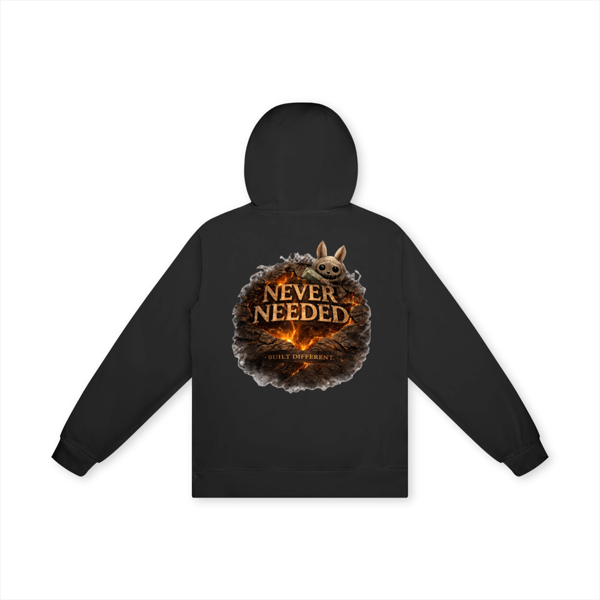 Never Needed Built Different Hoodie