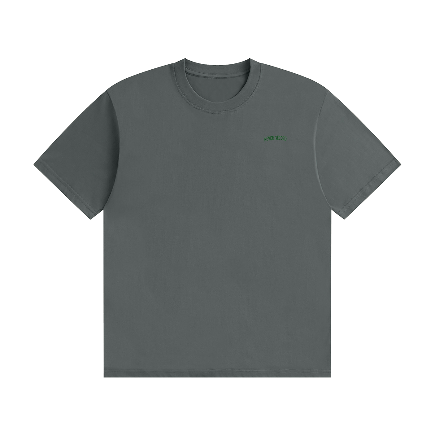 Never Needed Minimal Chest Tee | Premium Streetwear | No Co.