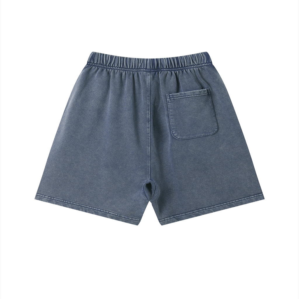 Never Needed Club Vintage Wash Shorts