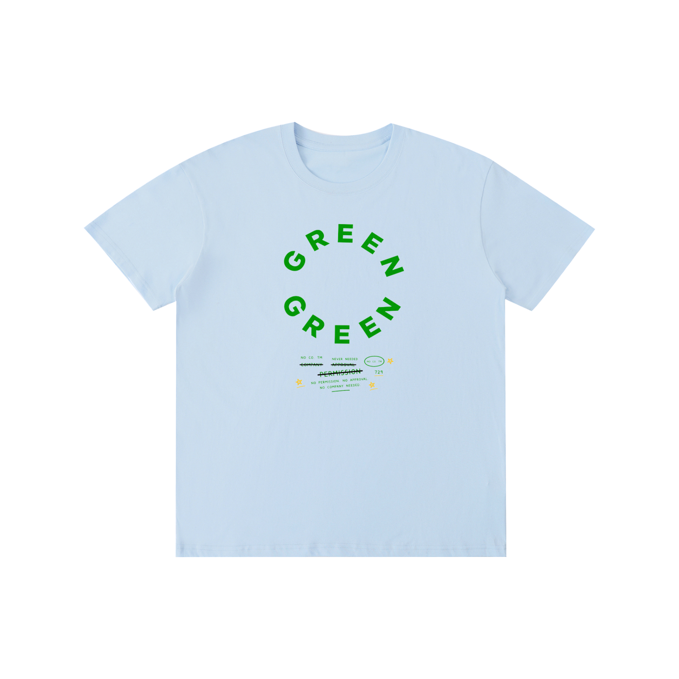 Green Tee | Never Needed Company