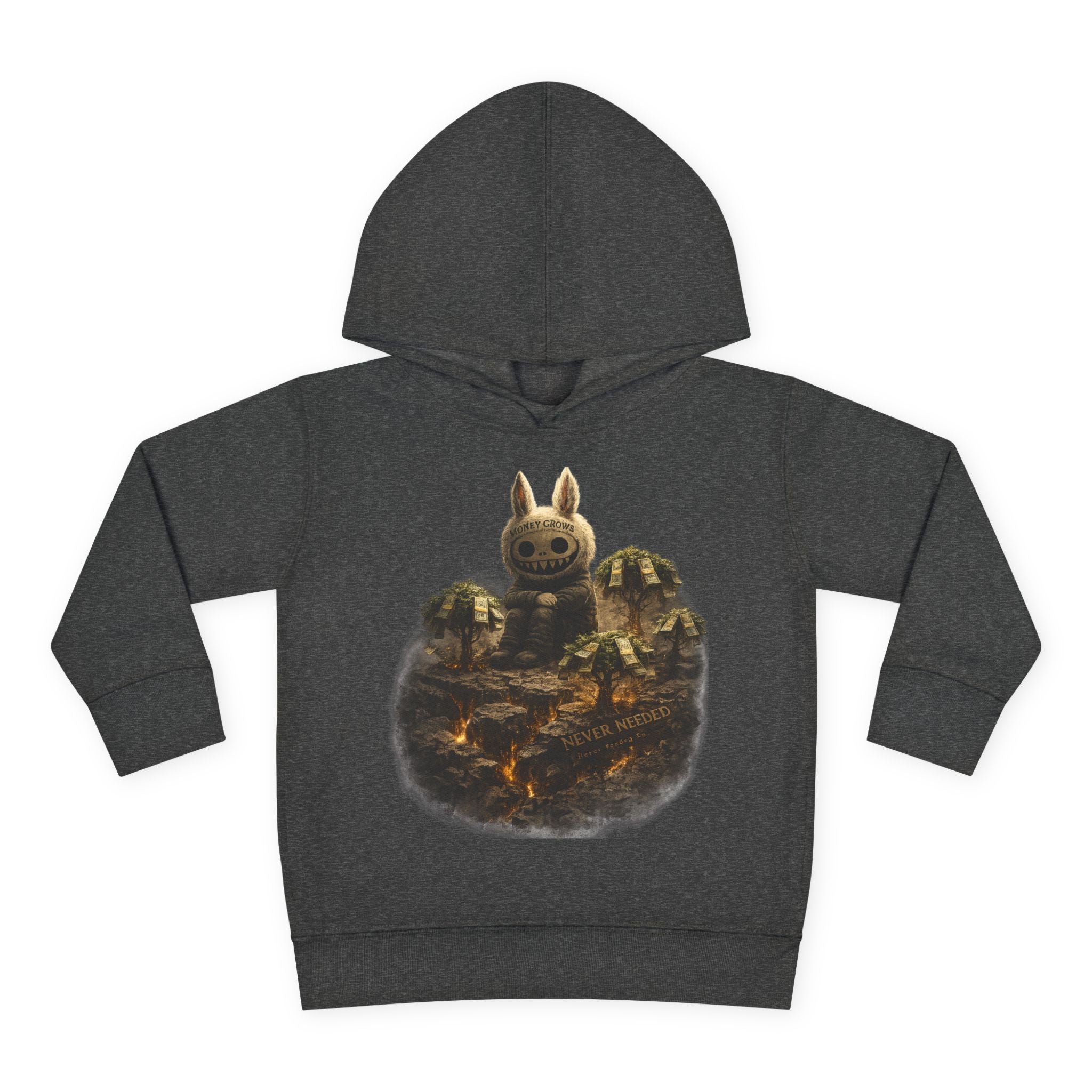 Never Needed “Money Grows” Toddler Hoodie