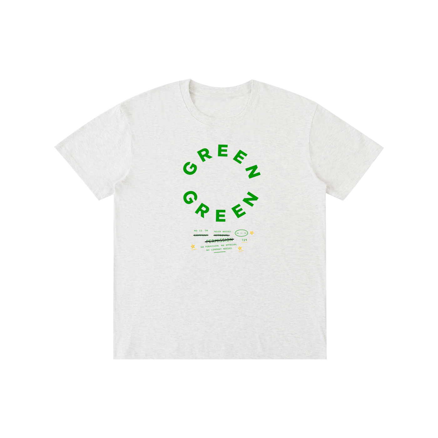 Green Tee | Never Needed Company