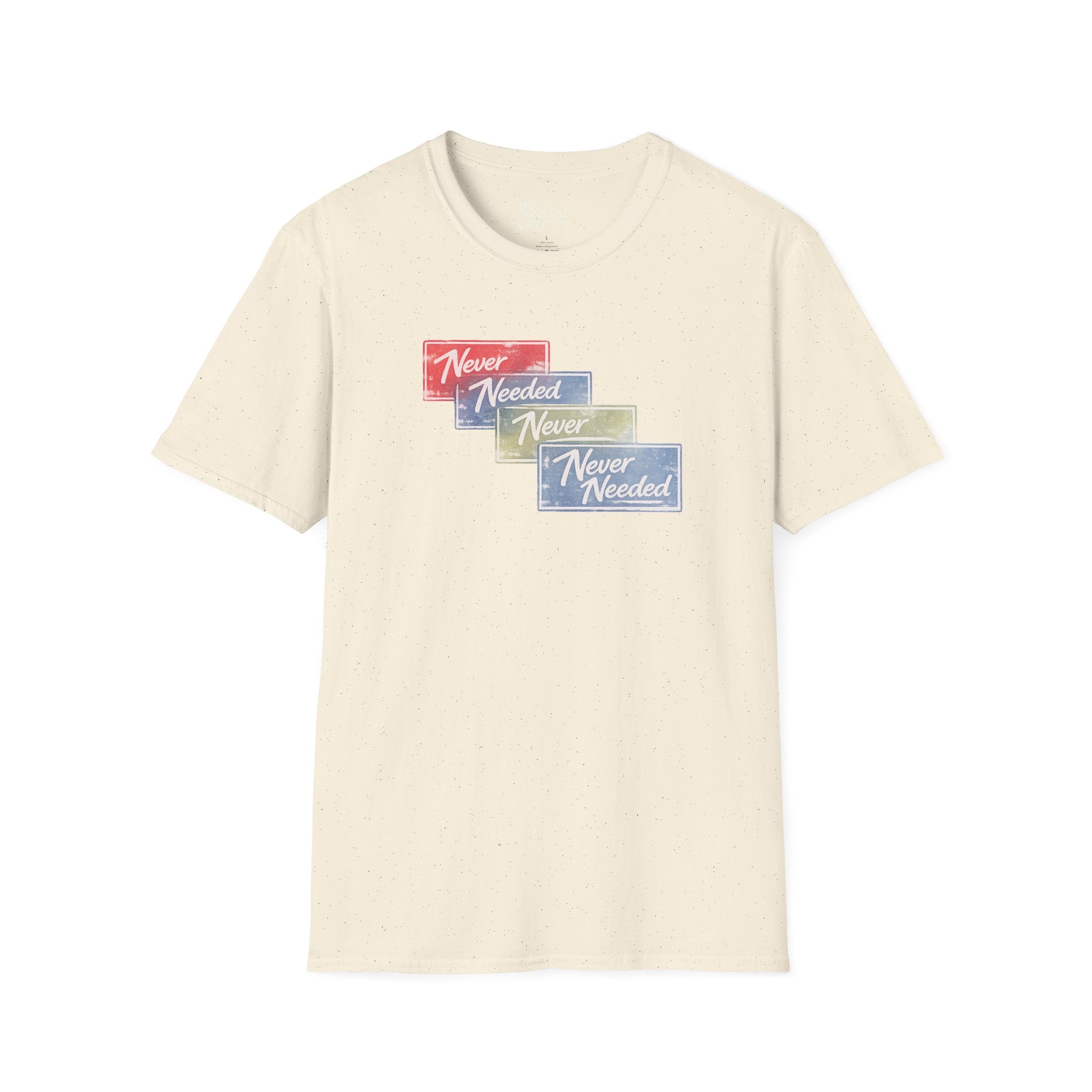 Never Needed Company™ Stamp Stack Tee