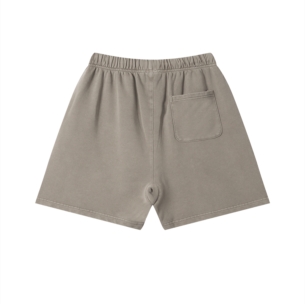 Never Needed Club Vintage Wash Shorts