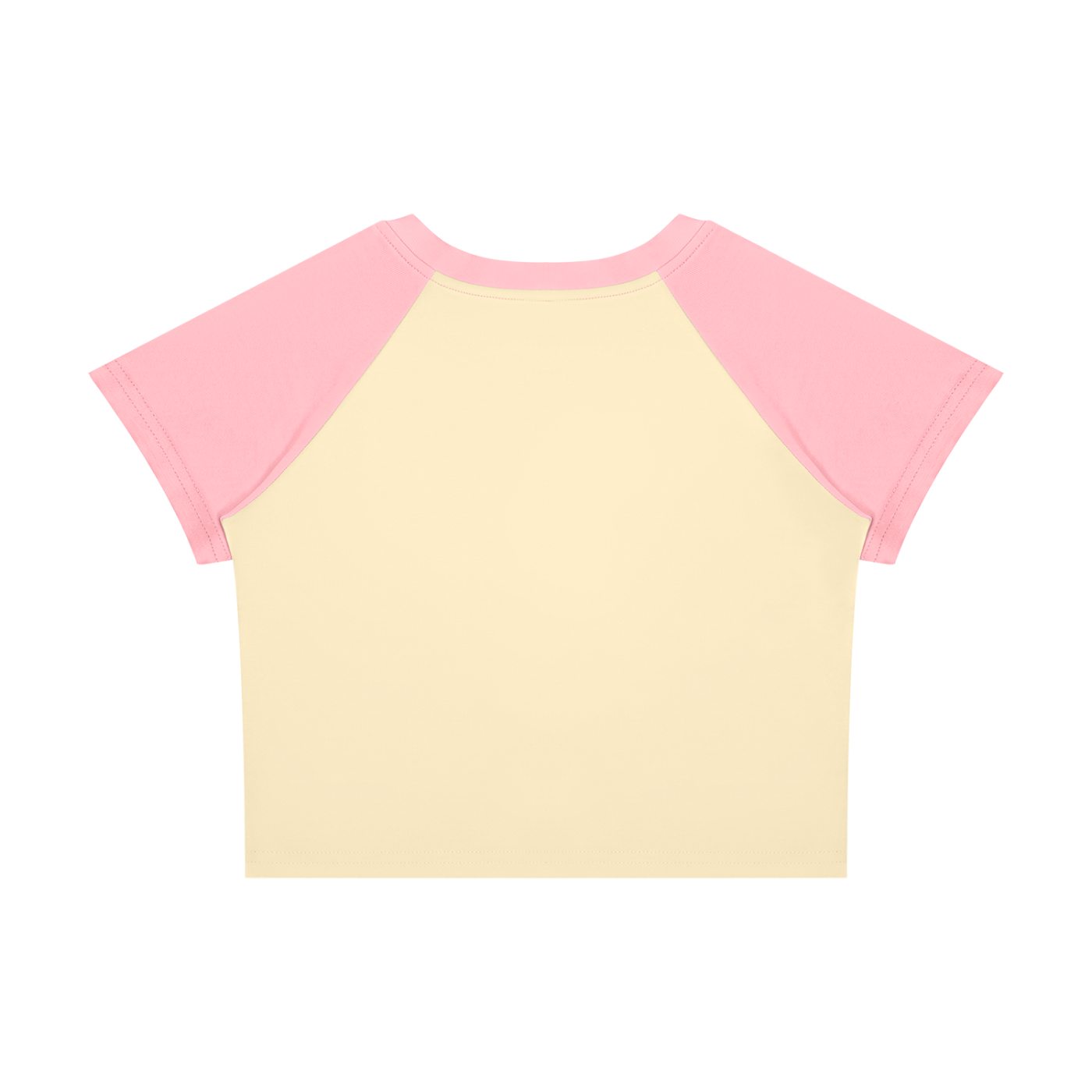 No Co. Koala Line Art Raglan Crop Tee | Minimal Abstract Streetwear