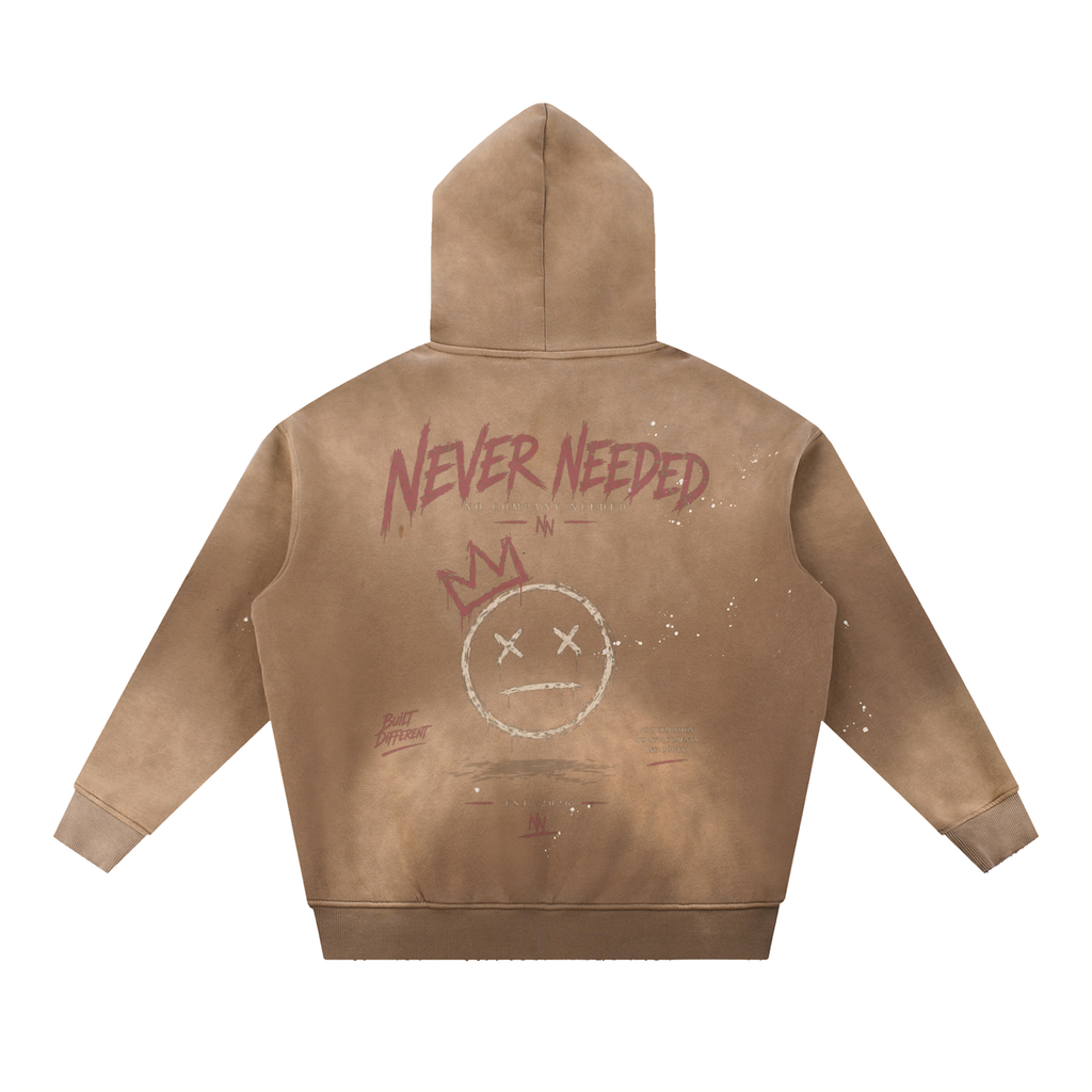 NEVER NEEDED Built Different Hoodie