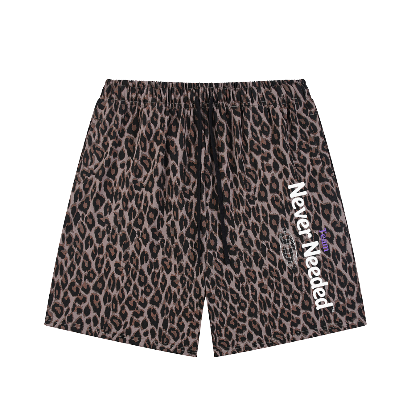 Team Never Needed Leopard Shorts