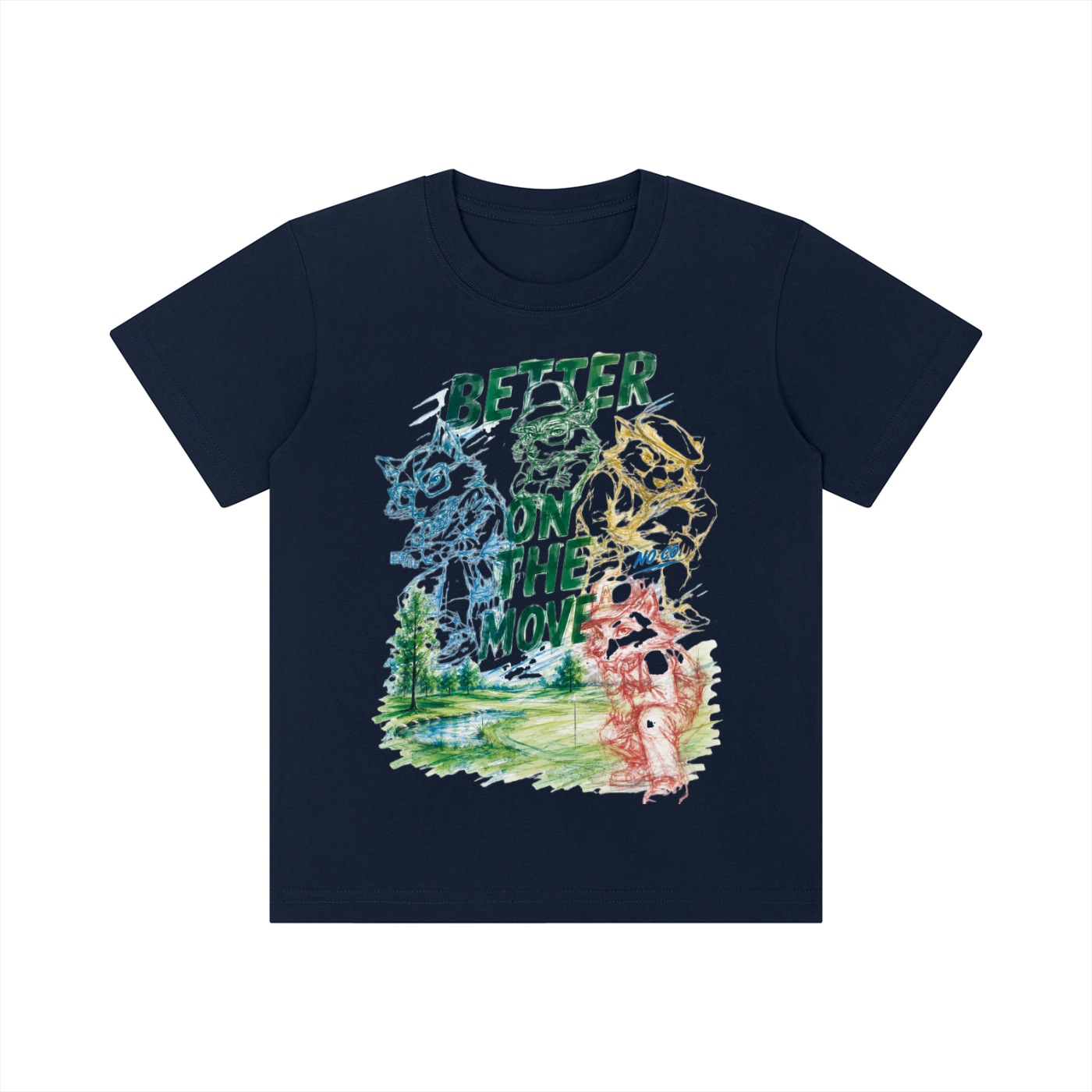Better on the Move Youth Tee | Never Needed Company Kids