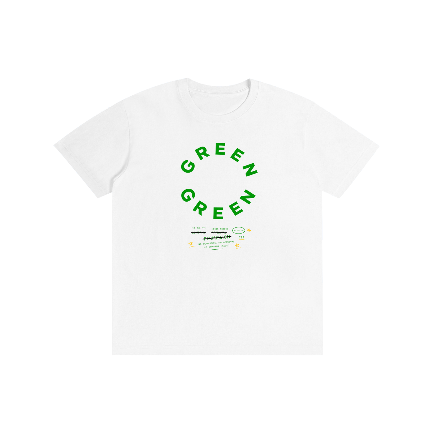 Green Tee | Never Needed Company