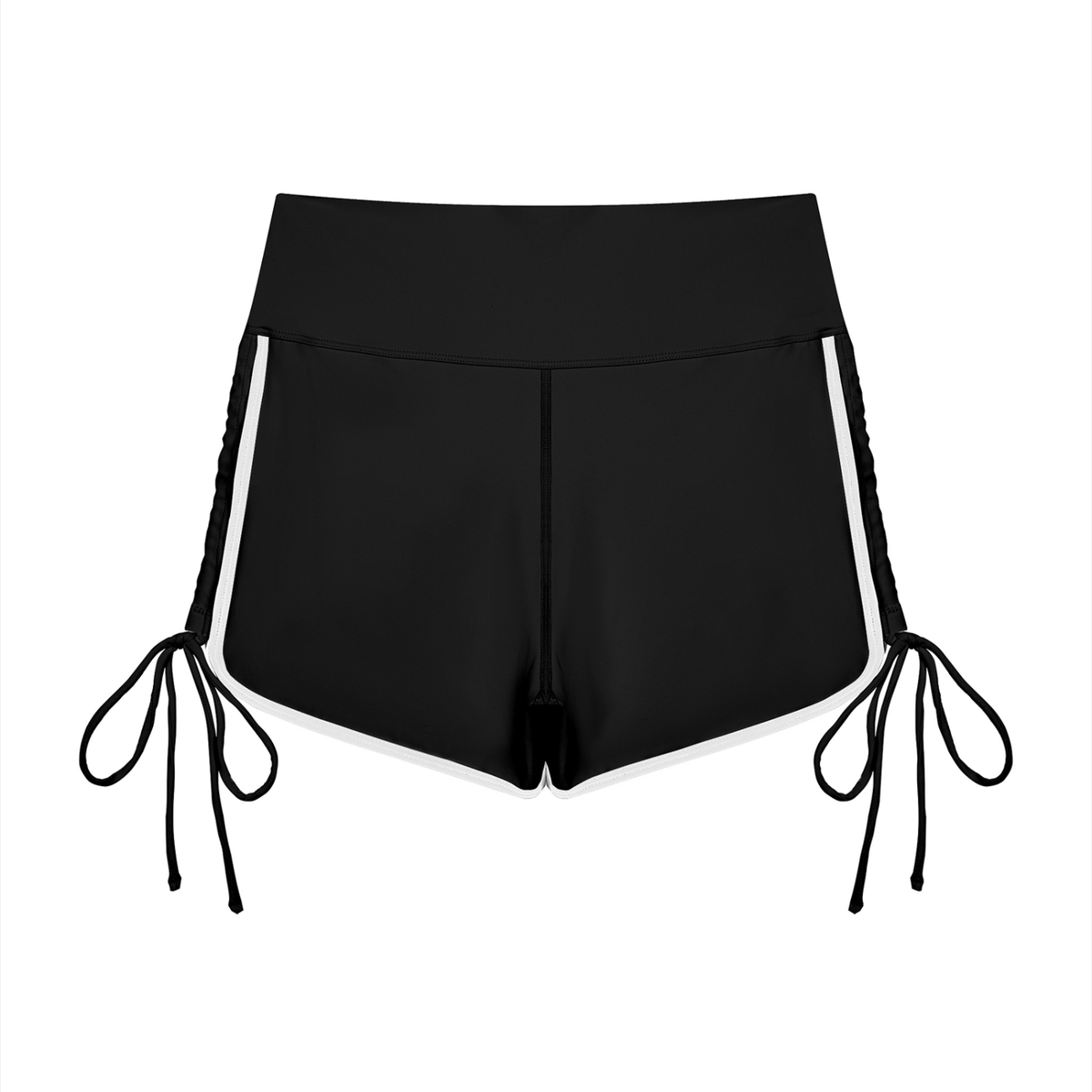 No Co. Blue Script Runner Shorts