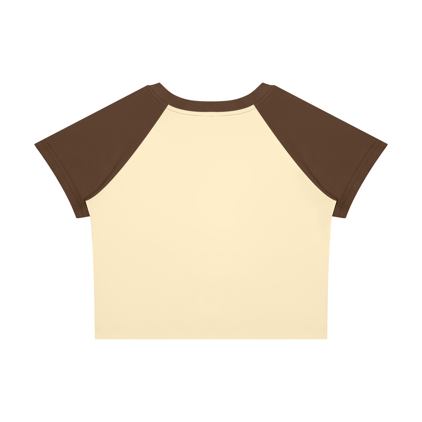 Nothing but Green Raglan Crop Tee | No Co. Minimal Streetwear